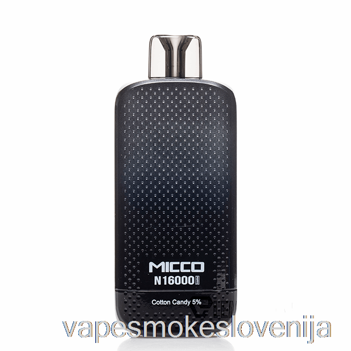 Vape Petrol Horizontech Micco N16000 Sladka Vata Za Enkratno Uporabo